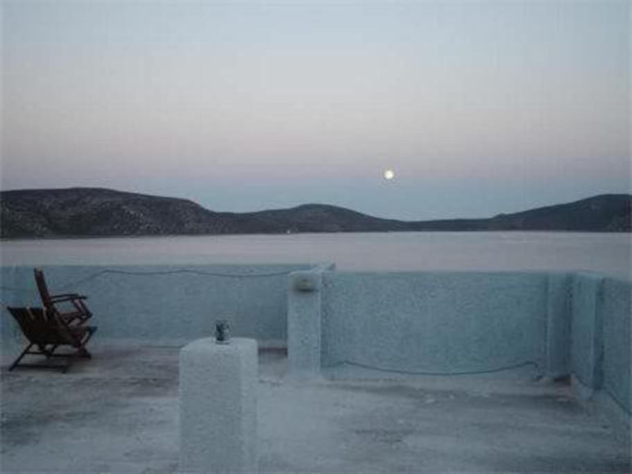 Villa With Breathtaking Views And Private Beach Agios Dimitrios  Exterior foto